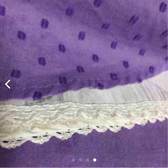 DRESSTERIOR(ドレステリア)のドレステリア 薄紫 コットン スカート レディースのスカート(ひざ丈スカート)の商品写真