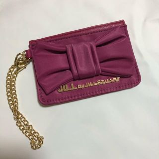 ジルバイジルスチュアート(JILL by JILLSTUART)のジルバイジルスチュアート   ナイロンバゲージ　パスケース(名刺入れ/定期入れ)