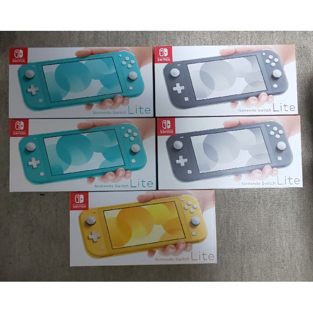 Nintendo Switch - 【5台】 Nintendo Switch Lite（ニンテンドースイッチライト）