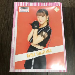 モーニングムスメ(モーニング娘。)の横山玲奈 ピンポス  (アイドルグッズ)