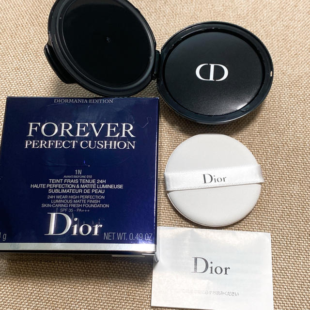 新品未使用　Dior ディオール クッションファンデ　1n レフィルのみ