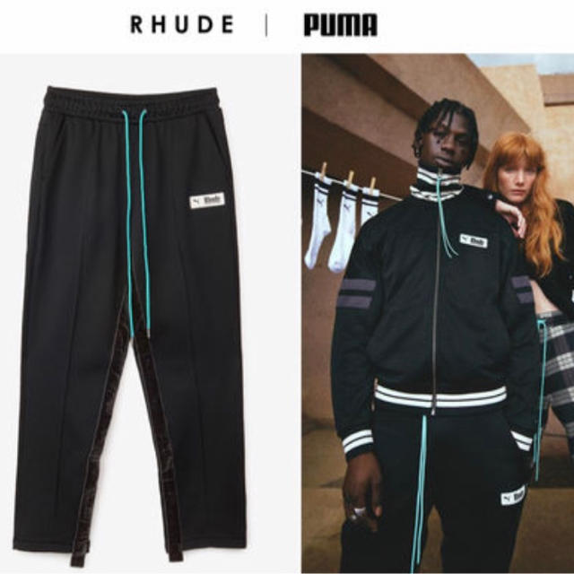 puma rhude コラボ　スエットセットアップ