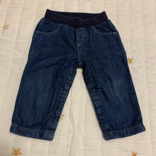 プチバトー(PETIT BATEAU)のプチバトー デニム パンツ  サイズ74 12m(パンツ)