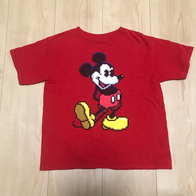 Disney(ディズニー)のミッキーTシャツ キッズ/ベビー/マタニティのキッズ服女の子用(90cm~)(Tシャツ/カットソー)の商品写真