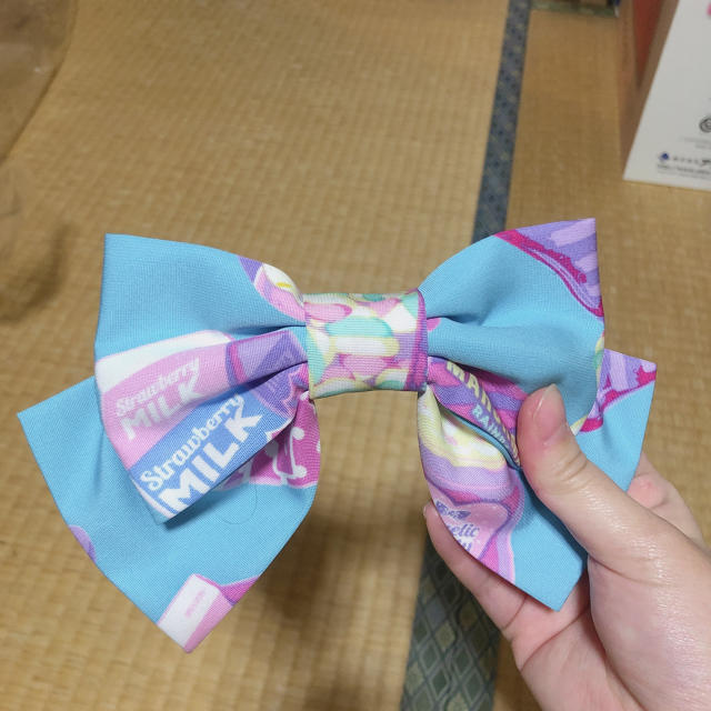 Angelic Pretty(アンジェリックプリティー)のFancy Candy ジャンパースカート、バレッタ レディースのワンピース(ひざ丈ワンピース)の商品写真