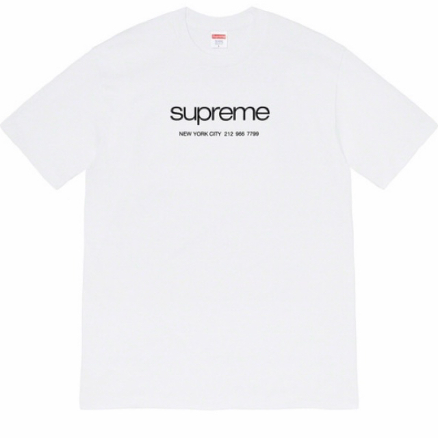 20SS week1 Supreme Shop Tee