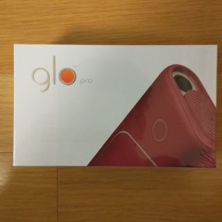 グロー(glo)の【新品、未開封】グロープロ glo pro G200 限定色 バーガンディー(タバコグッズ)