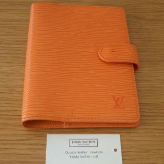 ルイヴィトン(LOUIS VUITTON)のルイヴィトン ☆限定色エピ 手帳カバー☆最終値下げ(手帳)