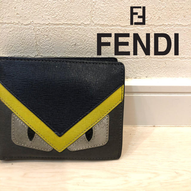 FENDI(フェンディ)の【フェンディ FENDI】財布　モンスター　バグズ　折りたたみ　二つ折り メンズのファッション小物(折り財布)の商品写真