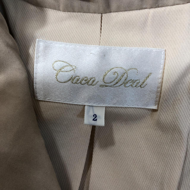 COCO DEAL(ココディール)のトレンチコート　ココディール　春コート レディースのジャケット/アウター(トレンチコート)の商品写真