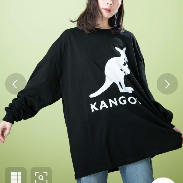 KANGOL(カンゴール)のKANGOL　スウェット　長袖Tシャツ レディースのトップス(Tシャツ(長袖/七分))の商品写真