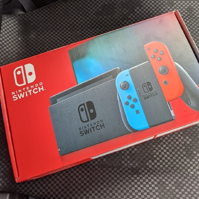 新型ニンテンドースイッチ 保証付き 美品 ネオン 