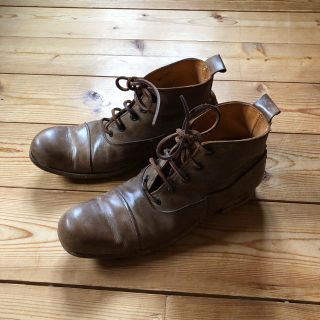 レディースポールハーデン PH LEATHER BOOTS レースアップ レザー ブーツ