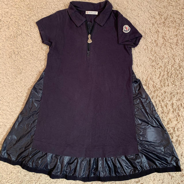 MONCLER(モンクレール)のモンクレール　正規品　女の子　ワンピース　115cm キッズ/ベビー/マタニティのキッズ服女の子用(90cm~)(ワンピース)の商品写真