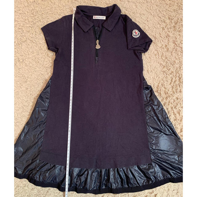 MONCLER(モンクレール)のモンクレール　正規品　女の子　ワンピース　115cm キッズ/ベビー/マタニティのキッズ服女の子用(90cm~)(ワンピース)の商品写真