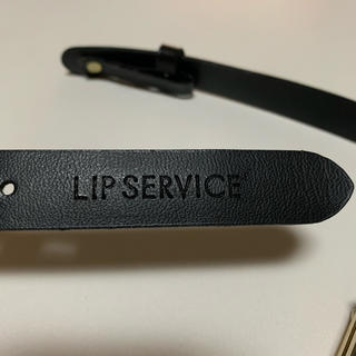 リップサービス(LIP SERVICE)のリップサービス　ベルト(ベルト)