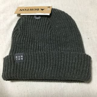 ニット帽 BURTON バートン グレー 未使用