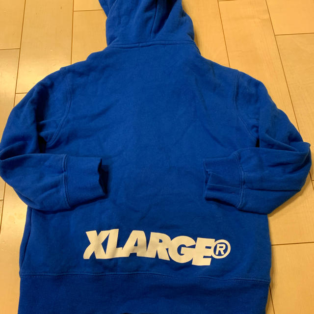 XLARGE(エクストララージ)のX-LARGE  フルジップパーカ 120 キッズ/ベビー/マタニティのキッズ服男の子用(90cm~)(ジャケット/上着)の商品写真