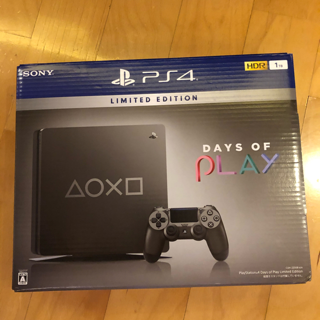 PS4 本体  Days of play Limited Edition 1TB