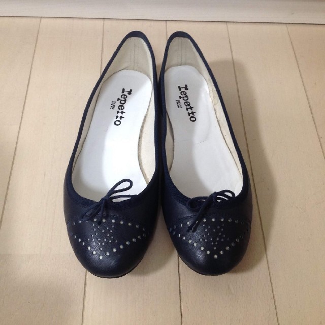 〈新品未使用〉repetto レペット  レインシューズ　36  ネイビー