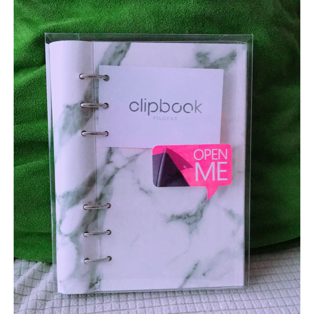 新品未使用　システム手帳　Filofax clipbook❤️バイブルサイズ