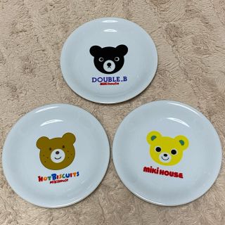 ミキハウス(mikihouse)のミキハウス　お皿３枚セット(食器)