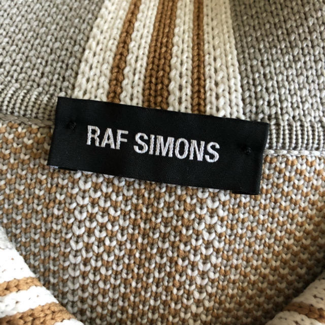 非常に高い品質 緊急値下げ raf simons クロップドニットポロ 17ss