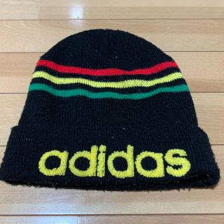 アディダス(adidas)のadidas ニット帽(ニット帽/ビーニー)