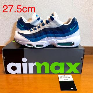 ナイキ(NIKE)のNIKE AIR MAX 95 OG BLUE 15年復刻 27.5cm ブルー(スニーカー)