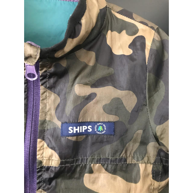 SHIPS KIDS(シップスキッズ)のSHIPS　リバーシブル　ナイロン　パーカー　キッズ　100 シップス キッズ/ベビー/マタニティのキッズ服男の子用(90cm~)(ジャケット/上着)の商品写真