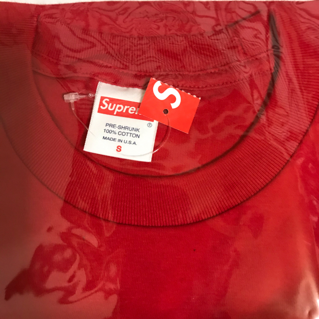 Sサイズ 赤★Supreme 20ss Naomi Tee ステッカー付き 2