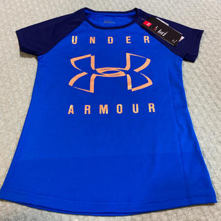 アンダーアーマー(UNDER ARMOUR)の【新品・未使用】アンダーアーマ　ジャージ素材　Tシャツ　YSM(Tシャツ/カットソー)