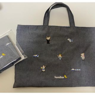 ファミリア(familiar)のファミリア　ANA 新品　未使用(レッスンバッグ)