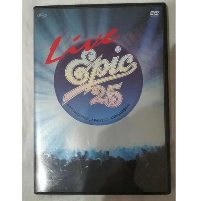 LIVE　EPIC25 DVD