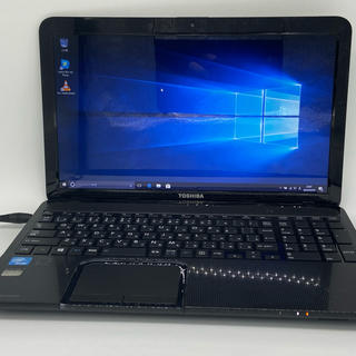 トウシバ(東芝)のブルーレイ Windows10 東芝 ブラック ノートパソコン オフィス(ノートPC)