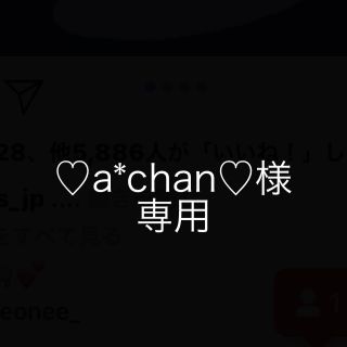 ♡a*chan♡様専用(その他)