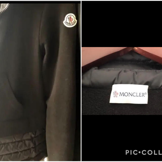 MONCLER(モンクレール)の入手困難★激安★モンクレールスウェットダウンパーカーゴルフ　キャンプ　希少サイズ レディースのトップス(パーカー)の商品写真