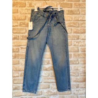 ジョンブル(JOHNBULL)のジョンブル johnbull サスペンダーデニムワークパンツ✴︎新品未使用(デニム/ジーンズ)