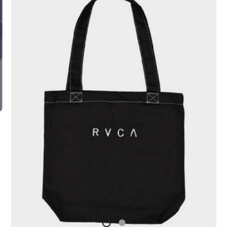 ルーカ(RVCA)のRVCA ルーカ　トート　かばん　ロゴ　黒　通学　通勤　エコバッグ　A4(トートバッグ)