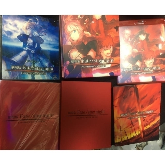 美品!劇場版 Fate ブルーレイ UNLIMITED BLADE WORKSの通販 by