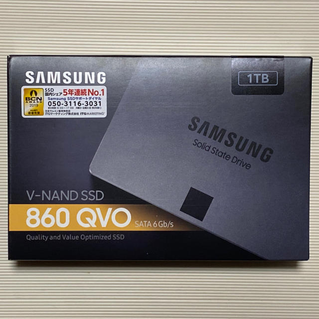 ［3年保証］[新品未開封]　サムスン Samsung SSD 1.0TB