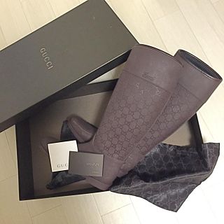 グッチ(Gucci)のGUCCI レインブーツ♡(レインブーツ/長靴)