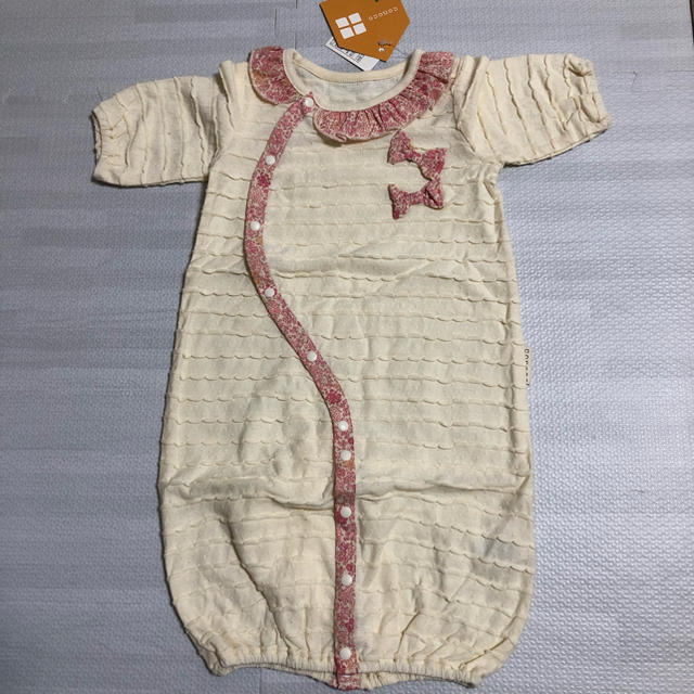 七分袖ロンパース キッズ/ベビー/マタニティのベビー服(~85cm)(ロンパース)の商品写真
