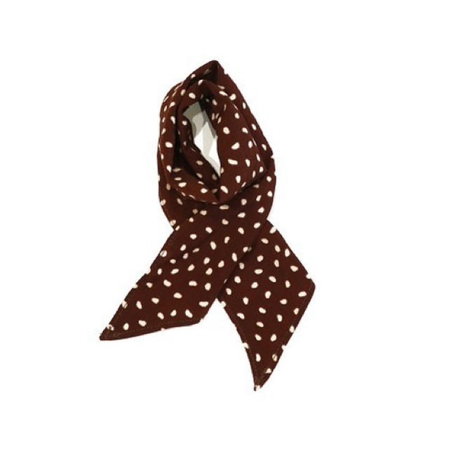 TODAYFUL(トゥデイフル)のTODAYFUL Dot Chiffon Scarf レディースのファッション小物(バンダナ/スカーフ)の商品写真