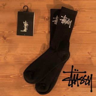 ステューシー(STUSSY)の◎海外限定◎ STUSSY ストックロゴ ソックス / 二足セット(ソックス)