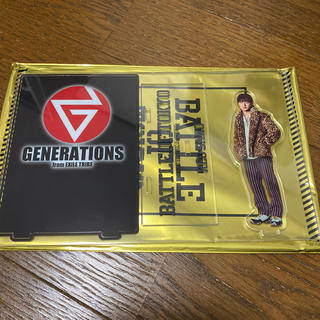 ジェネレーションズ(GENERATIONS)の白。様専用  佐野玲於 アクリルスタンド BOT(国内アーティスト)