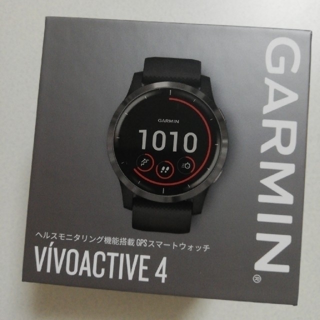 GARMIN(ガーミン)の【新品】GARMIN vivoactive4 メンズの時計(腕時計(デジタル))の商品写真