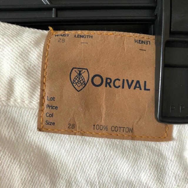 ORCIVAL(オーシバル)のORCIVAL ホワイトデニム レディースのパンツ(デニム/ジーンズ)の商品写真