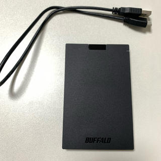 バッファロー(Buffalo)のBUFFALO 外付けポータブルSSD 480GB(PC周辺機器)