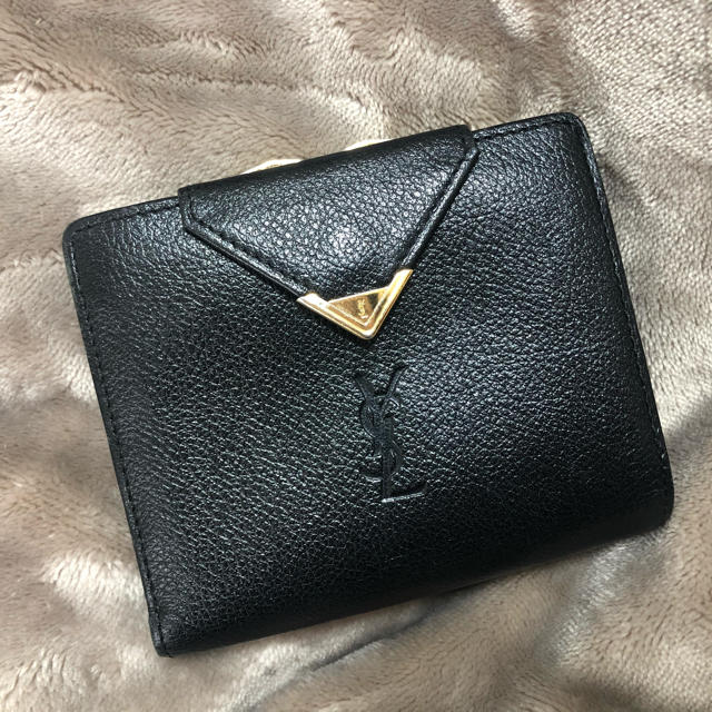 ysl 二つ折り財布　サンローラン　ミニ財布